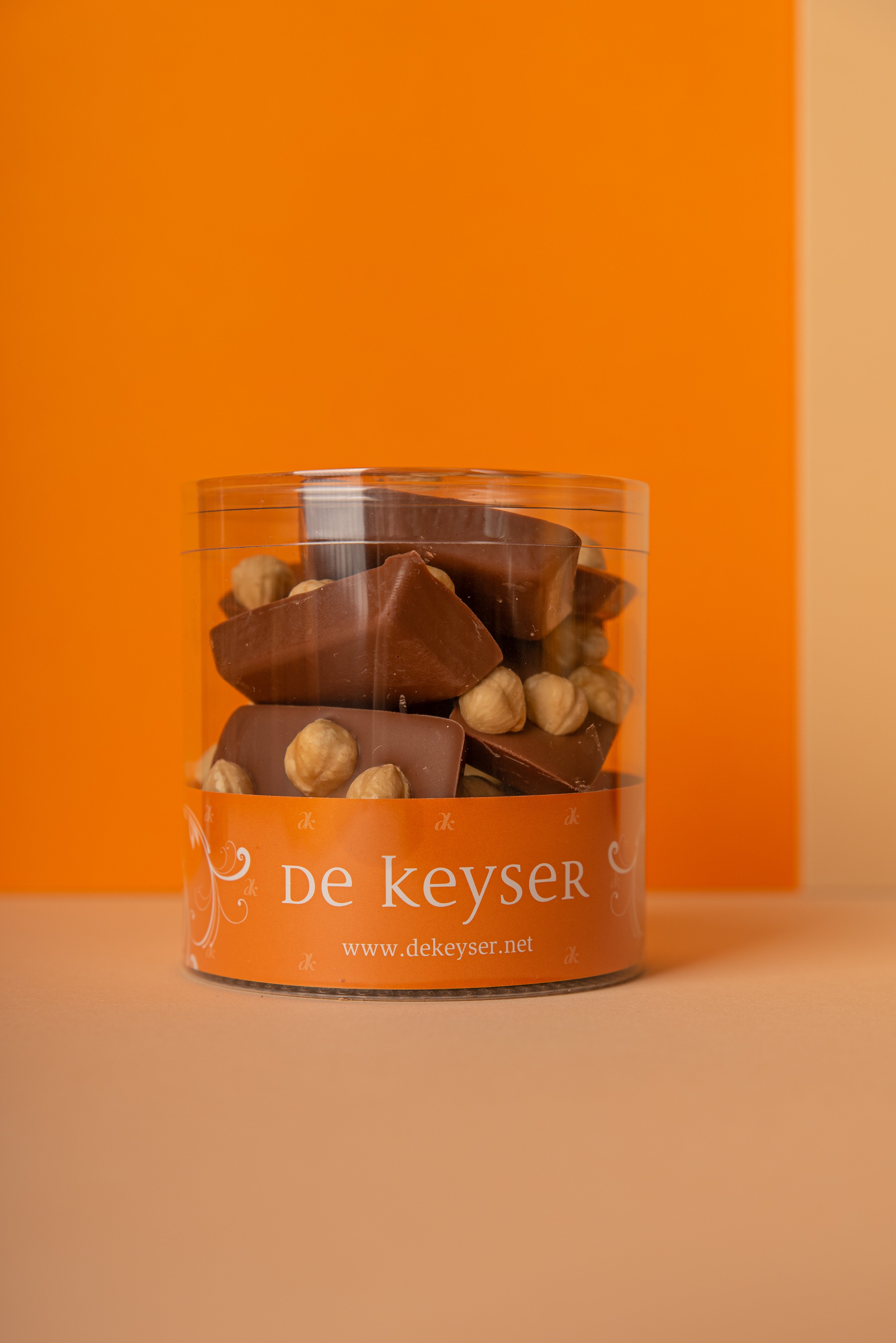 Melkchocolade met hazelnoten
