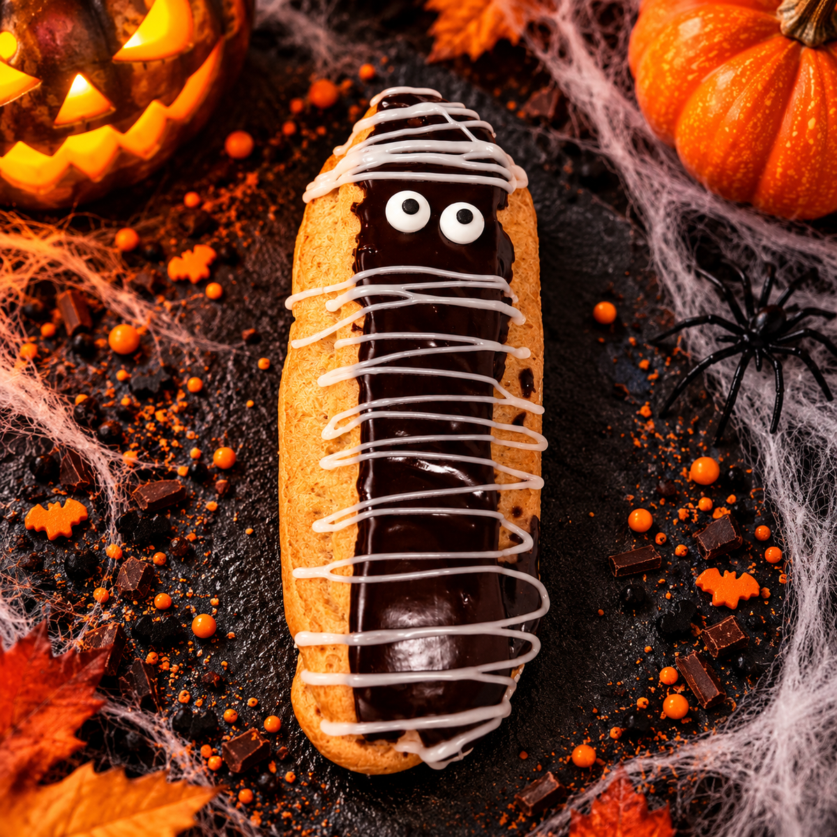 Mummy eclair
