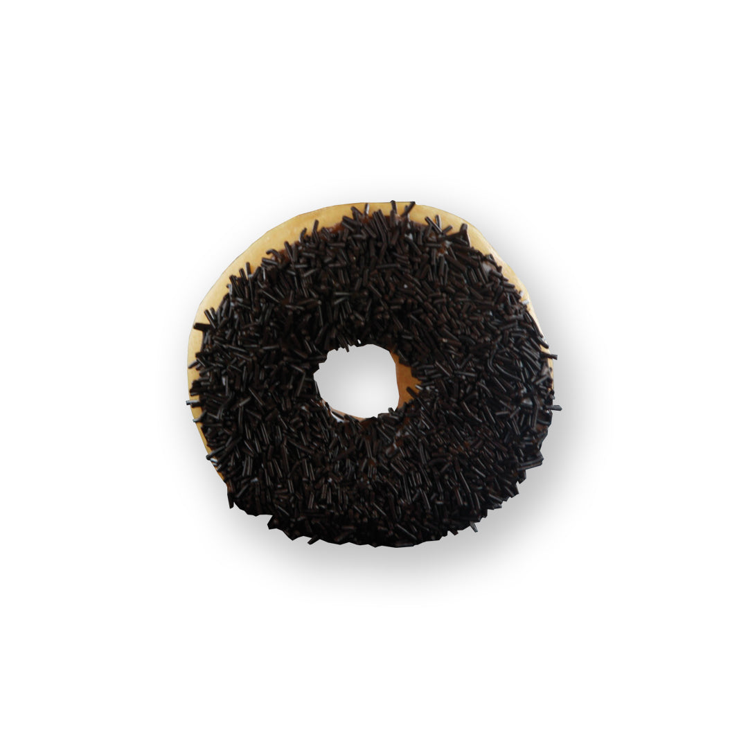 Donut chocolade met hagelslag